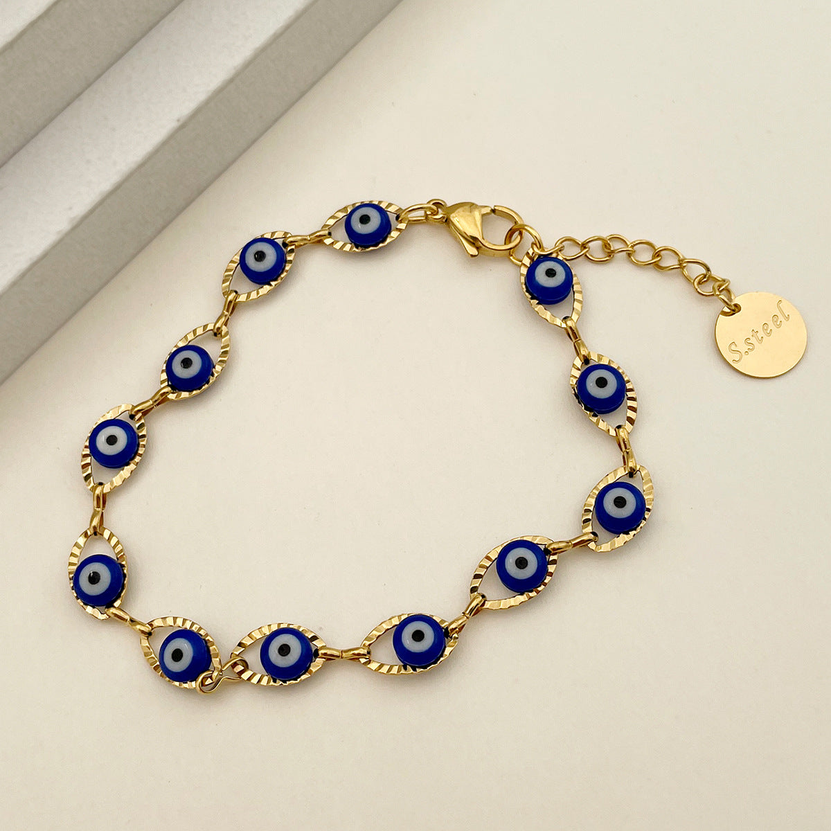 Wholesale Devil's Eye Stainless Steel Bracelets